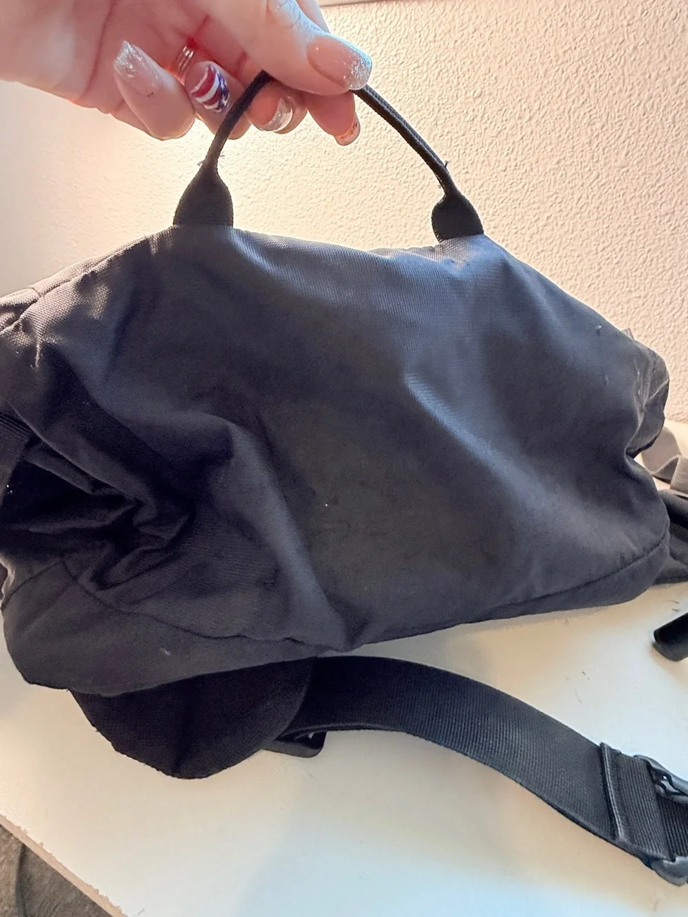 Osprey Ozone 46 Day Black Travel Backpack Carry On Hiking Laptop Bag